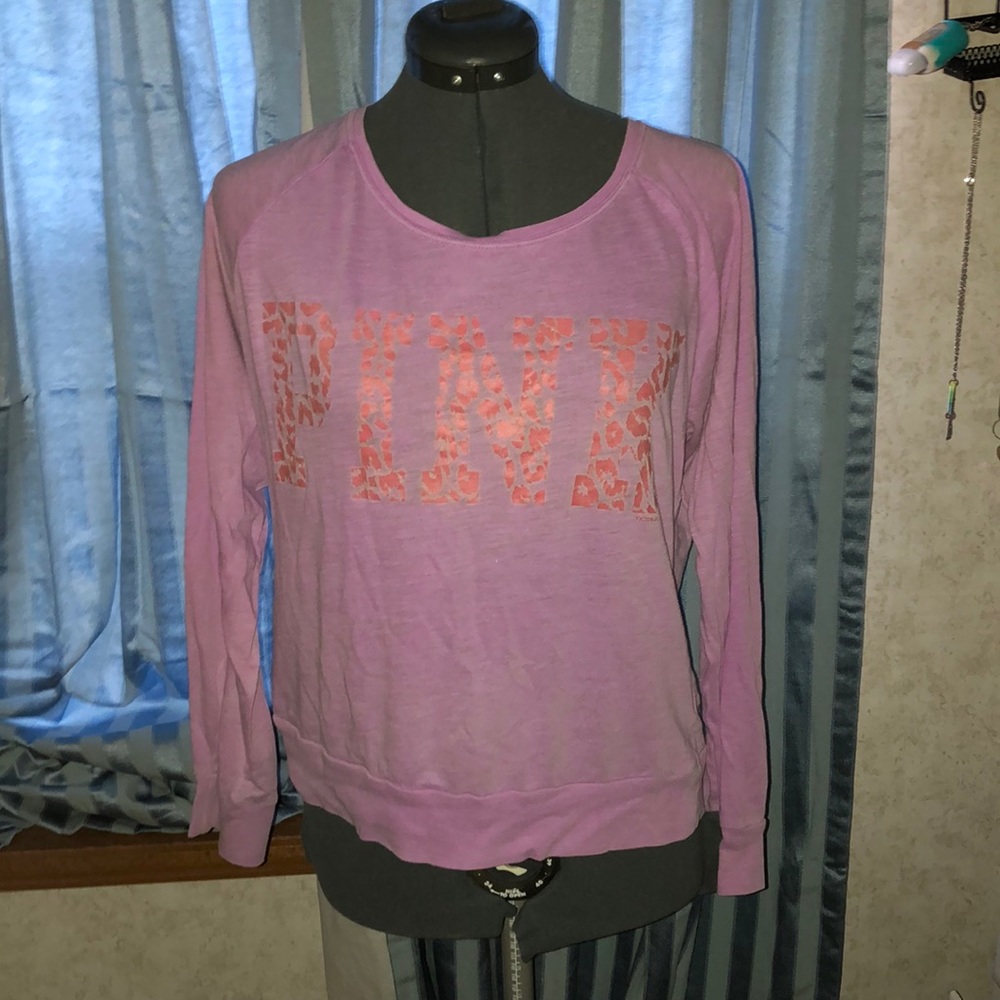 A long sleeve shirt brand pink